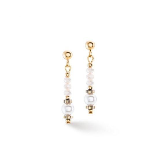 Earrings Little Twinkle Pearl Mix white